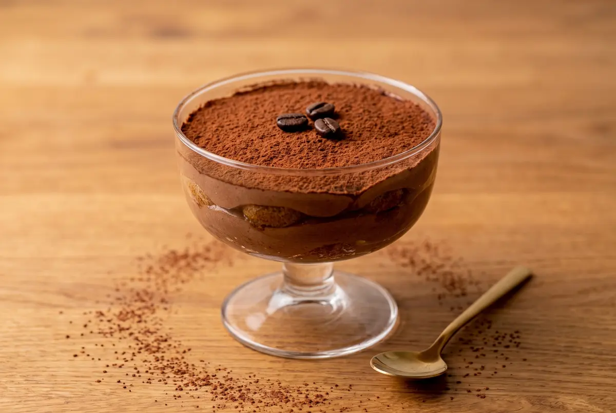 Easy Chocolate Espresso Tiramisu Cups (No-Bake & Make-Ahead)