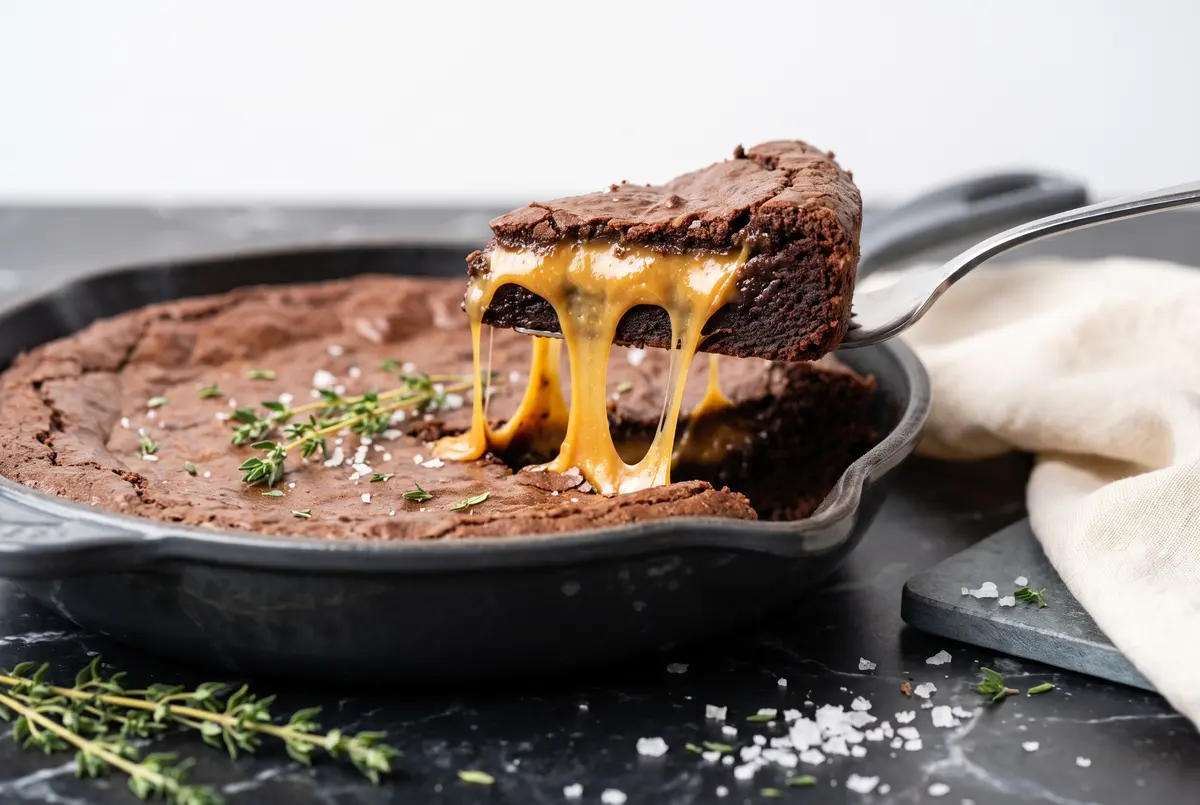 Fudgy Chocolate Miso Caramel Brownies (One-Bowl, 35 Minutes) Fudgy Chocolate Miso Caramel Brownies (One-Bowl, 35 Minutes)