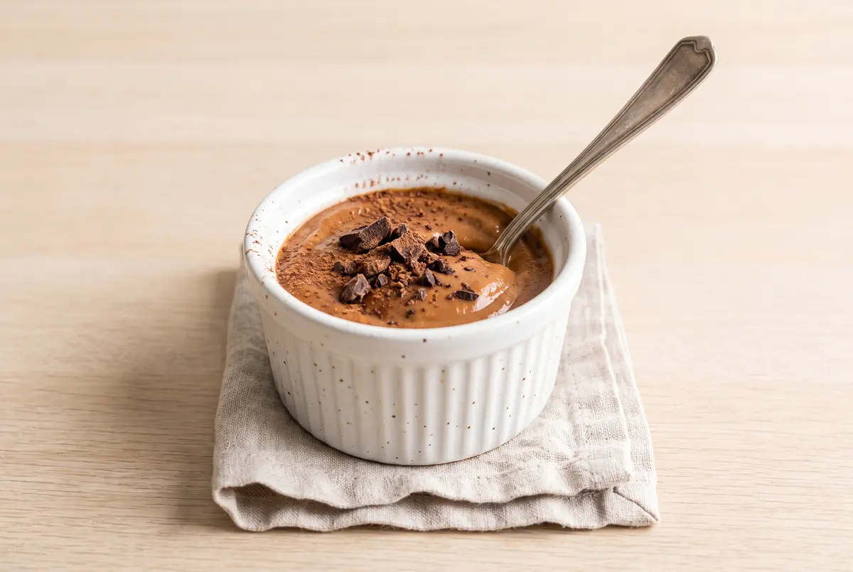 Creamy Chocolate Sweet Potato Pudding (Healthy & Easy)