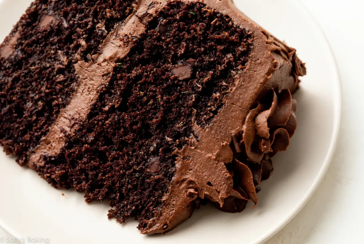Best Chocolate Zucchini Cake Recipe (Moist & Rich)