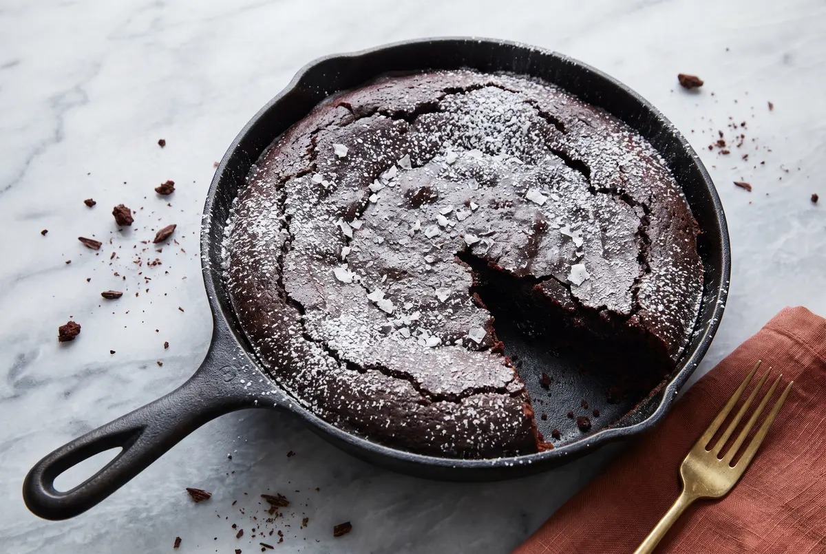 Easy Dark Chocolate Olive Oil Cake (Moist & Rich)