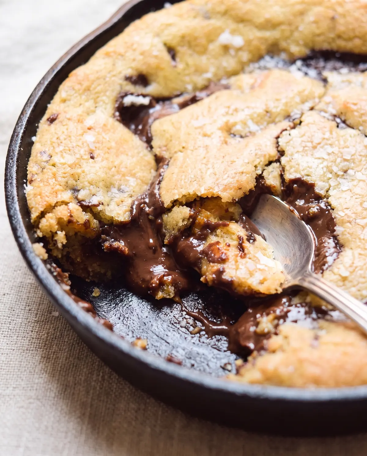 Easy Single-Serve Chocolate Chip Skillet Cookie