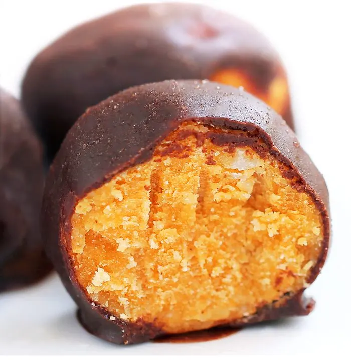 Pumpkin Fudge Balls - Melt In Your Mouth!