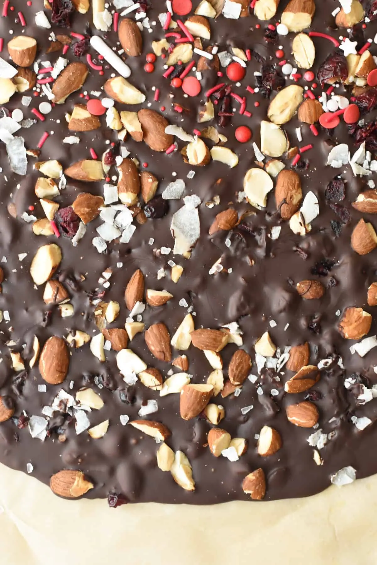 3-Ingredient Chocolate Almond Bark (Dairy-Free)