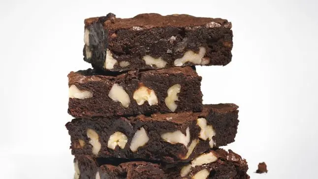 Cocoa Brownies with Browned Butter and Walnuts Recipe