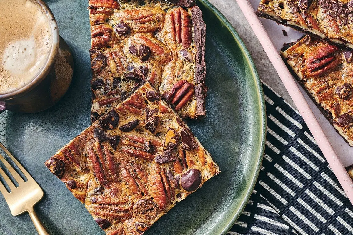 Slab Chocolate Pecan Pie Recipe