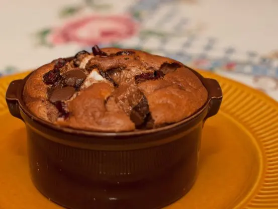 Dark Chocolate Soufflé