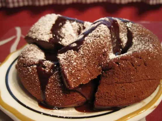 Food Network Molten Chocolate Cake