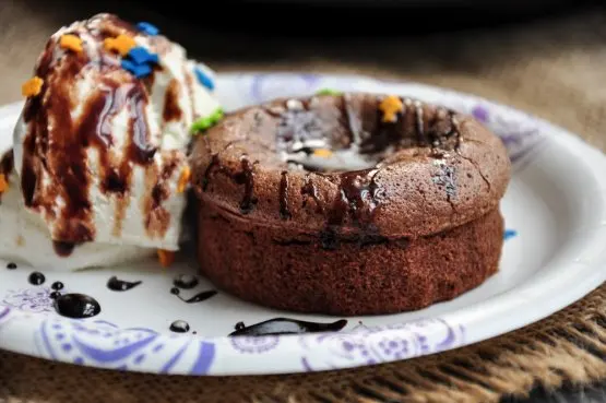 Chocolate Lava Cake A La Mode