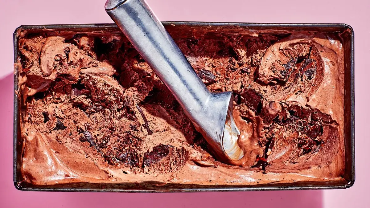 Fresh Mint and Chocolate Ice Cream