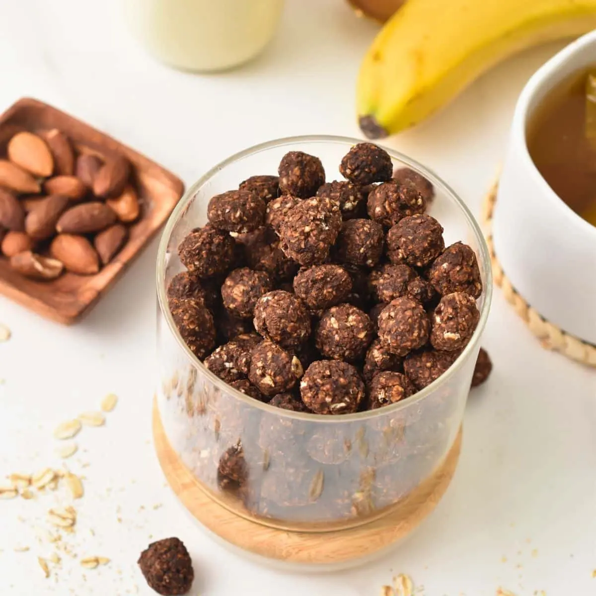 Chocolate Oat Cereal (7g Protein, 5g Fiber, No Eggs)
