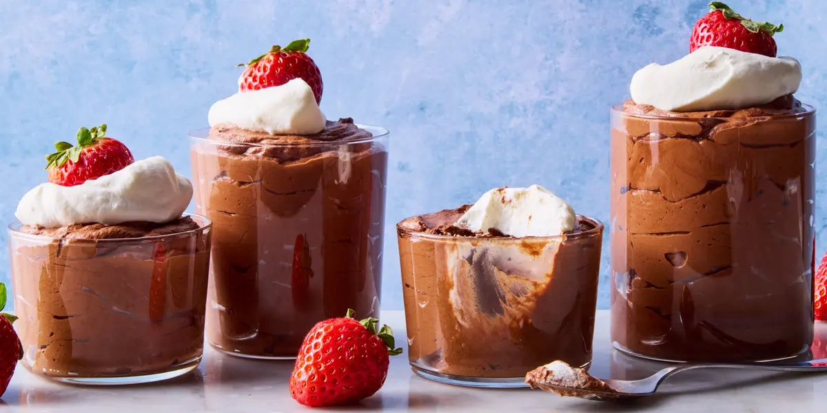 3-Ingredient Chocolate Marshmallow Mousse - photo from Delish