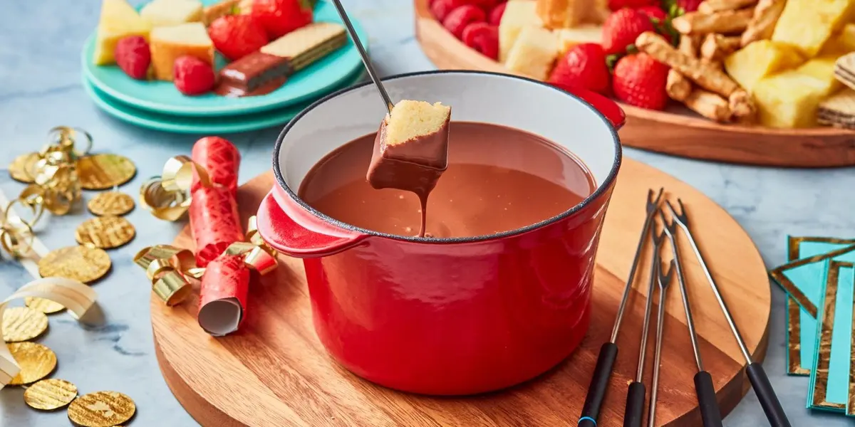 Best Chocolate Fondue - photo from The Pioneer Woman