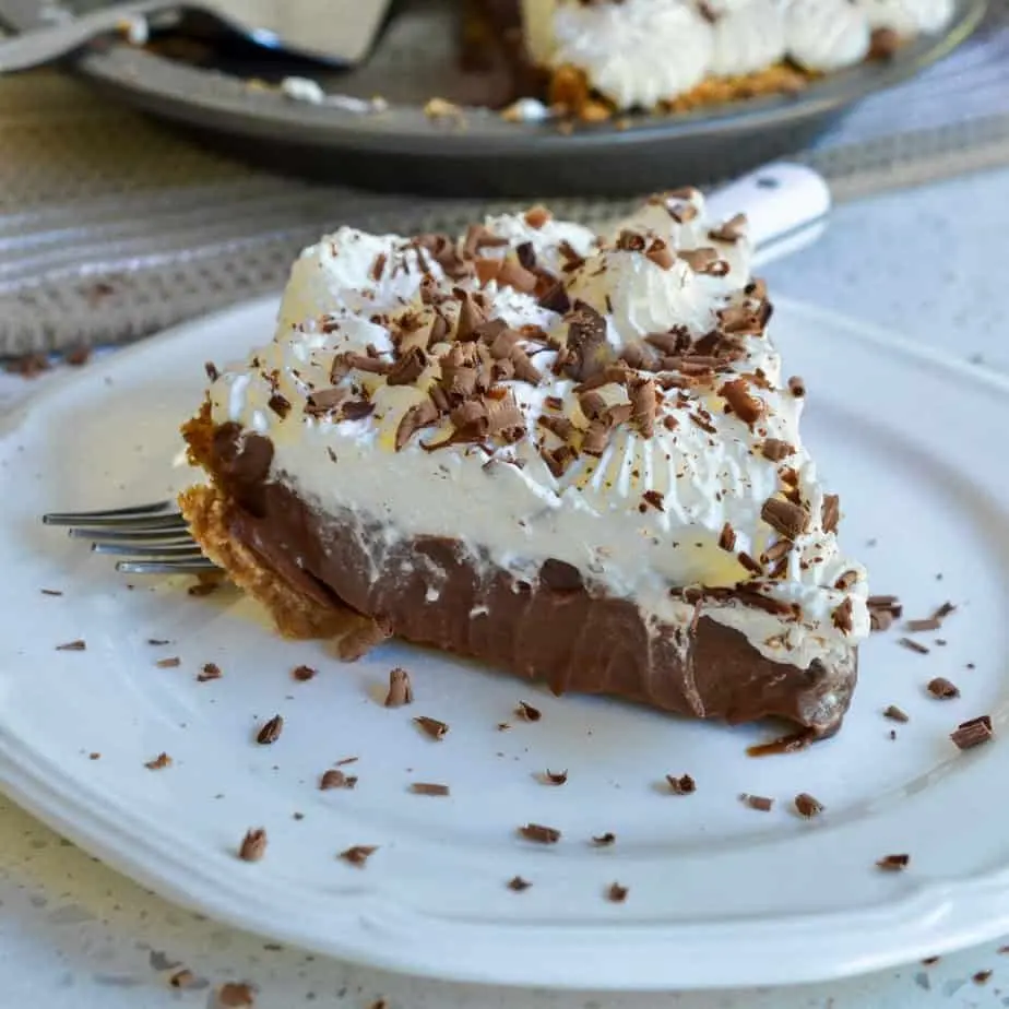 Chocolate Cream Pie - photo from Small Town Woman
