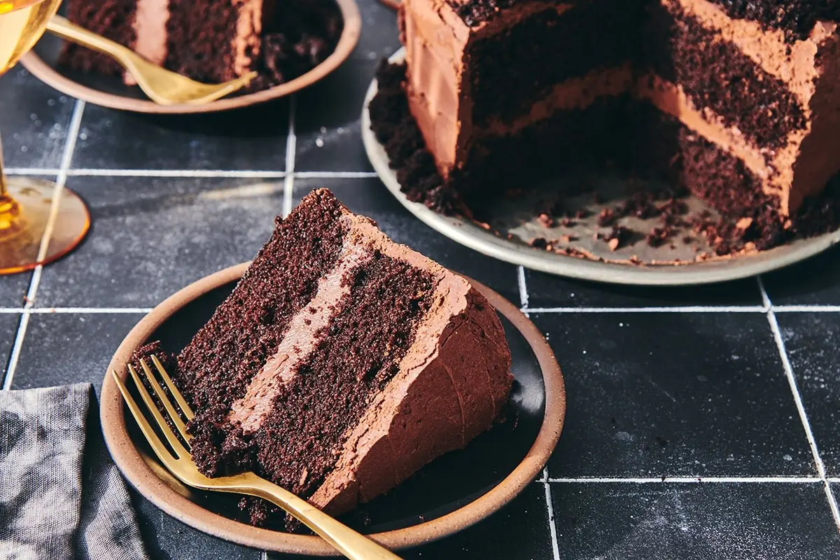 Chocolate Fudge Blackout Cake - photo from King Arthur Baking