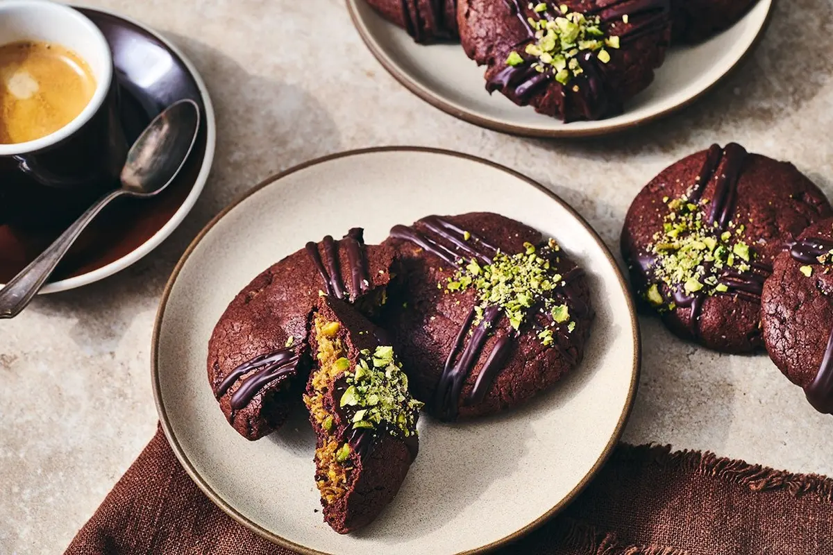 Dubai Chocolate Cookies - photo from King Arthur Baking