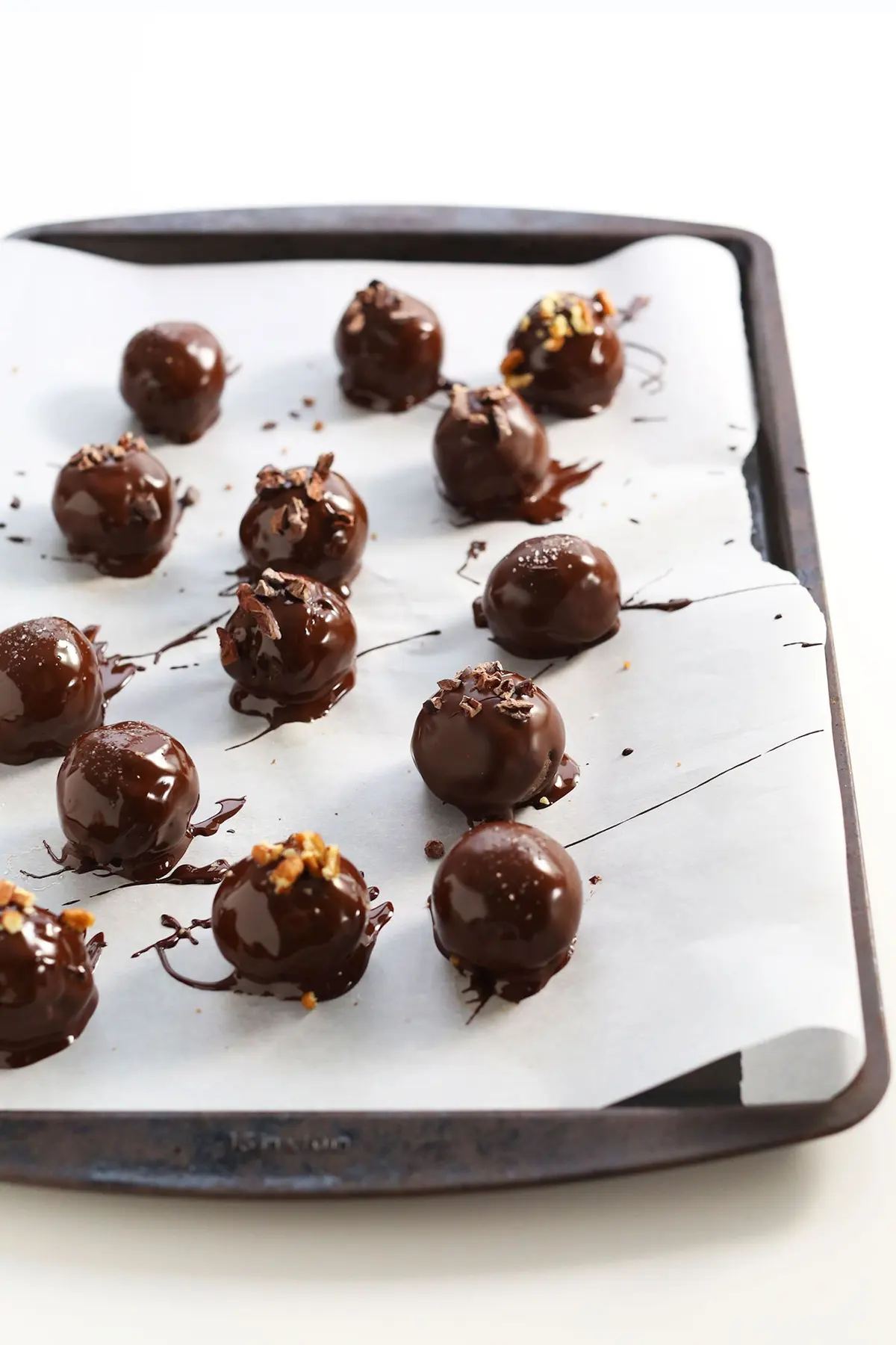 Easy Vegan Truffles - photo from Minimalist Baker