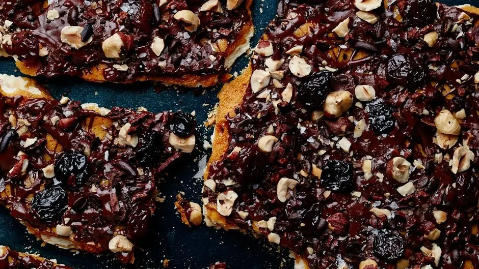 Salted Honey and Chocolate Bark - photo from Bon Appétit