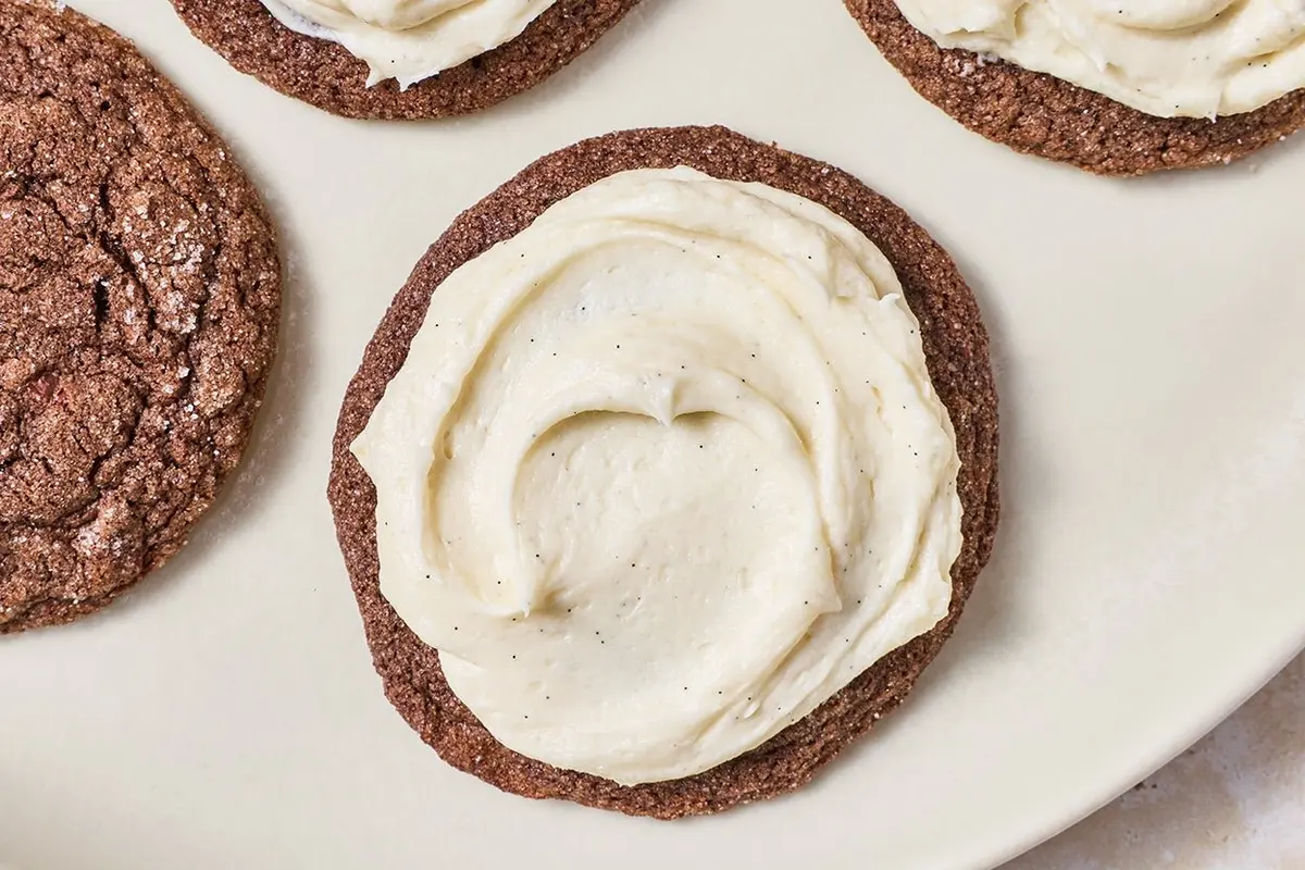 Soft Chocolate Sugar Cookies - photo from King Arthur Baking