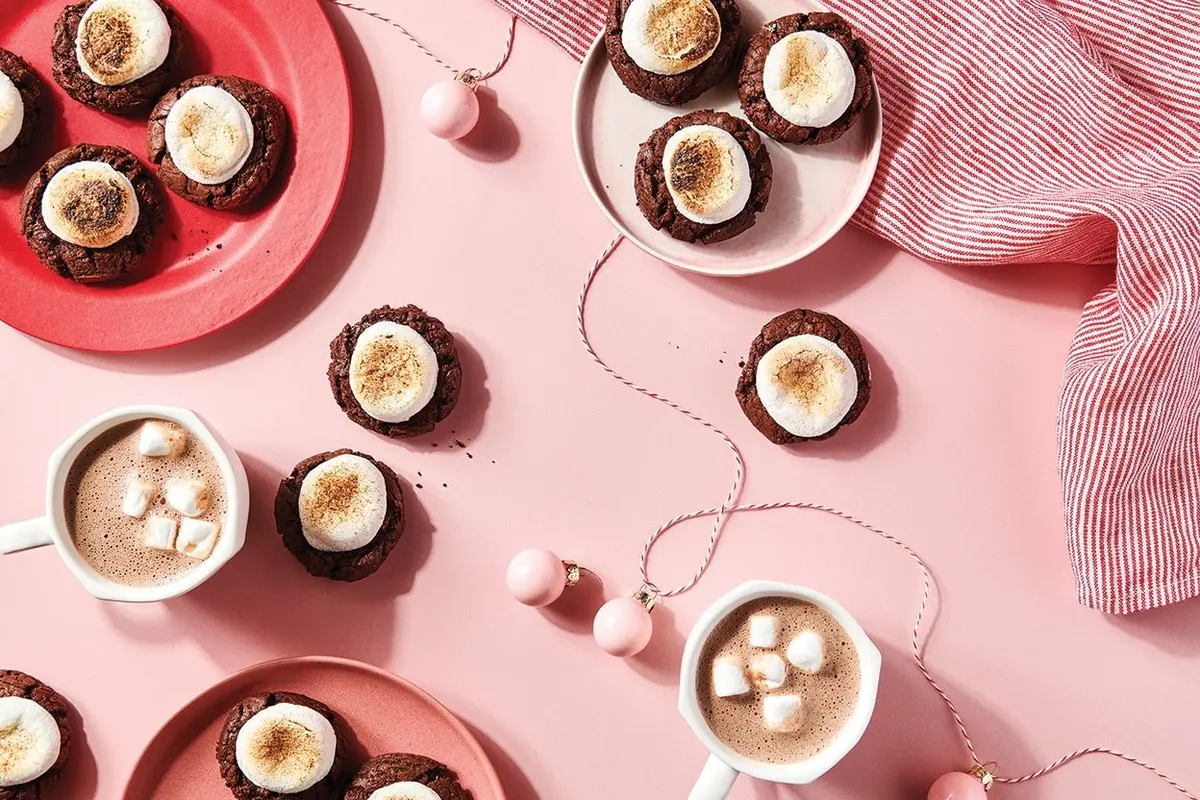 Spiced Hot Cocoa Cookies - photo from King Arthur Baking