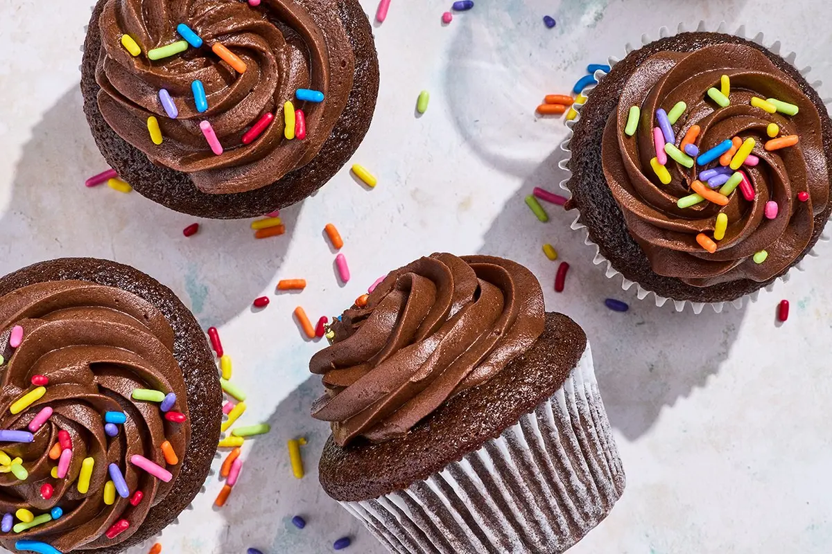 Small-Batch Chocolate Cupcakes Recipe