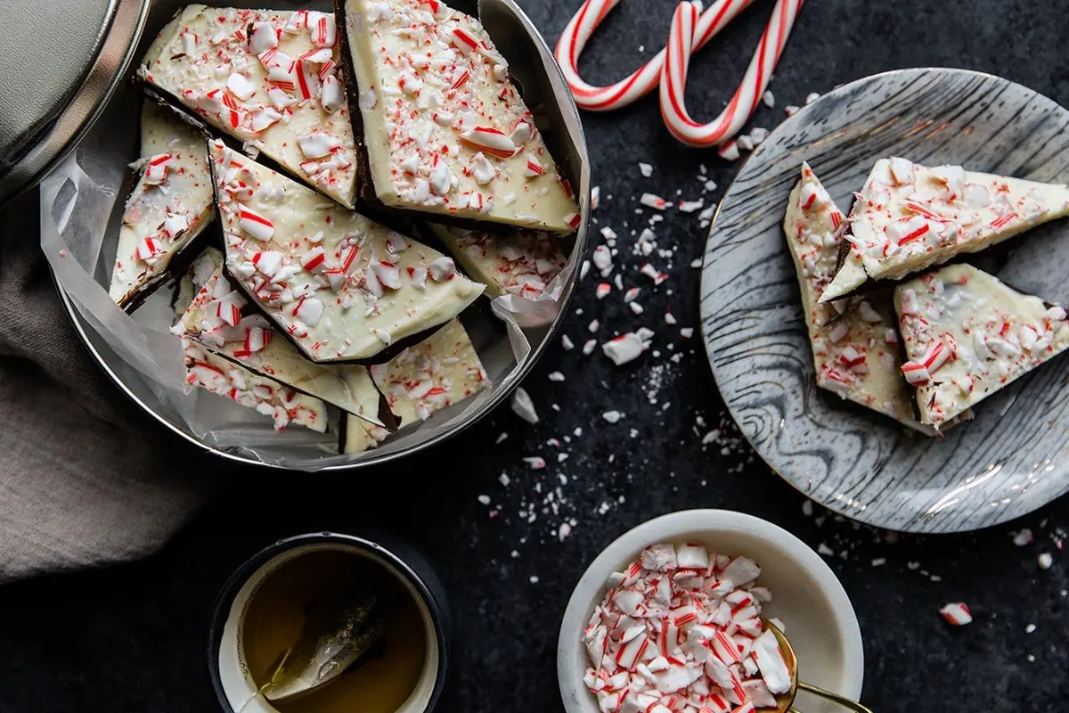 Peppermint Chocolate Bark is the easiest candy ever | King Arthur Baking