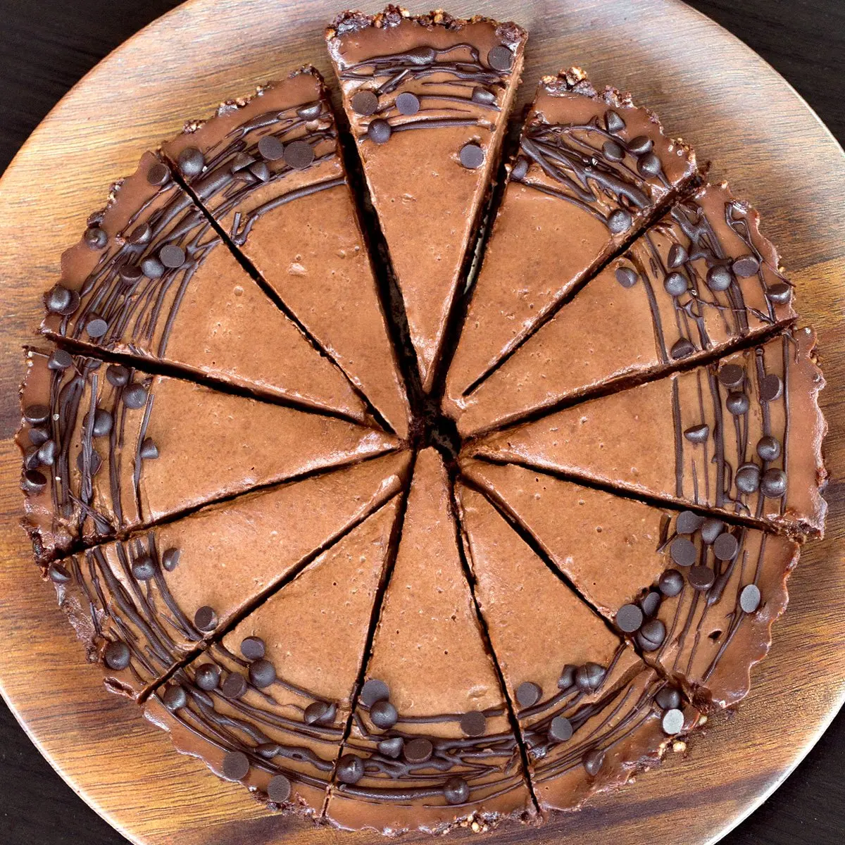 Vegan Raspberry Chocolate Ganache Tart - Minimalist Baker Recipes
