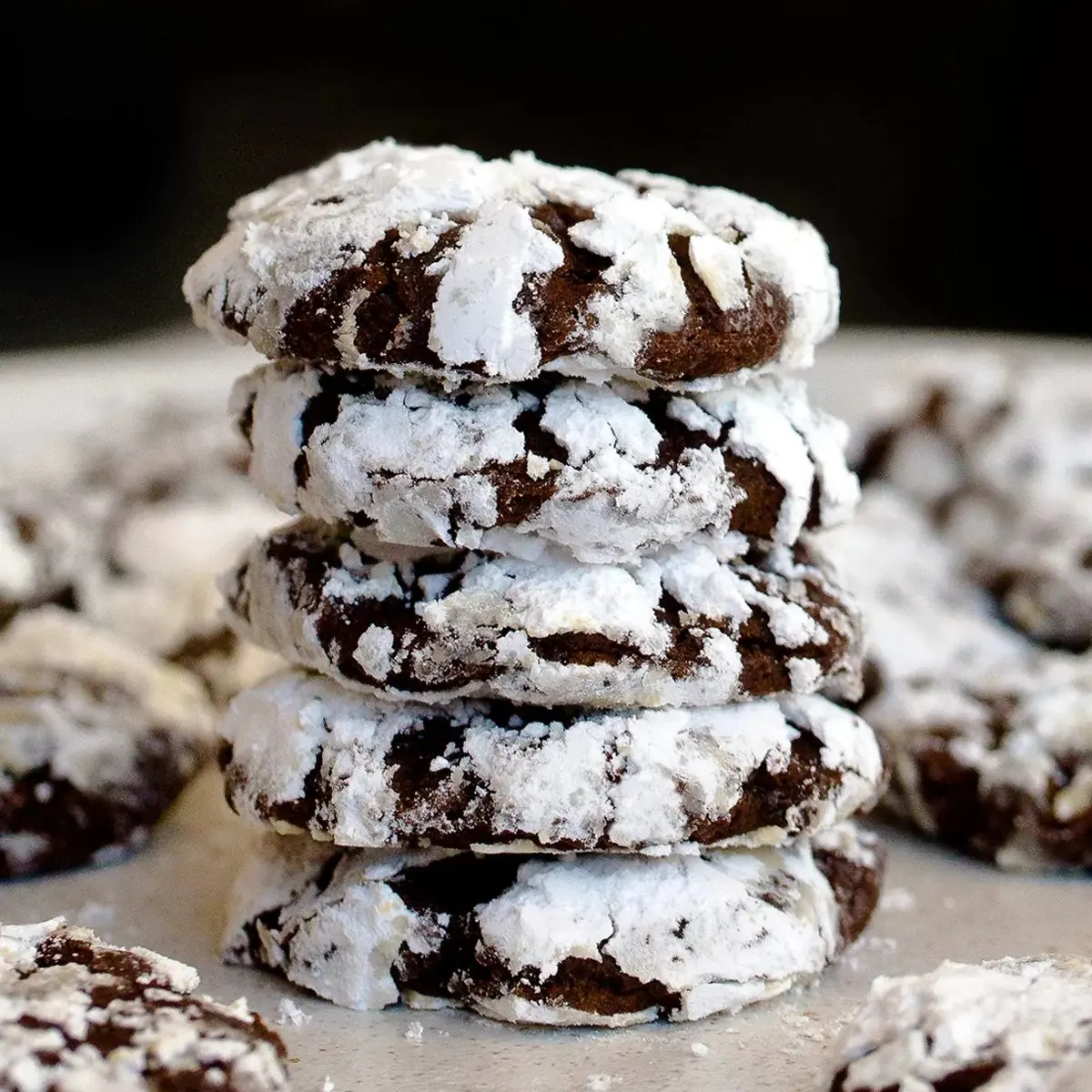 Chocolate Crinkle Cookies Recipe