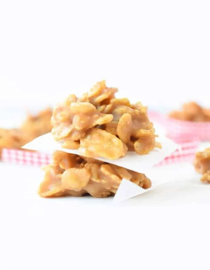 Healthy No Bake Cornflakes Cookies