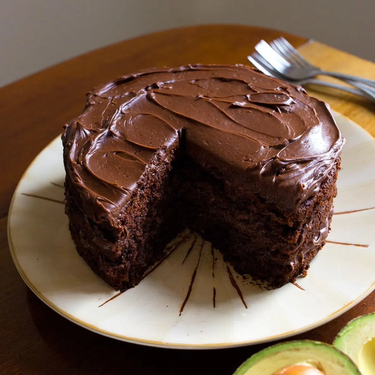 Avocado Chocolate Cake