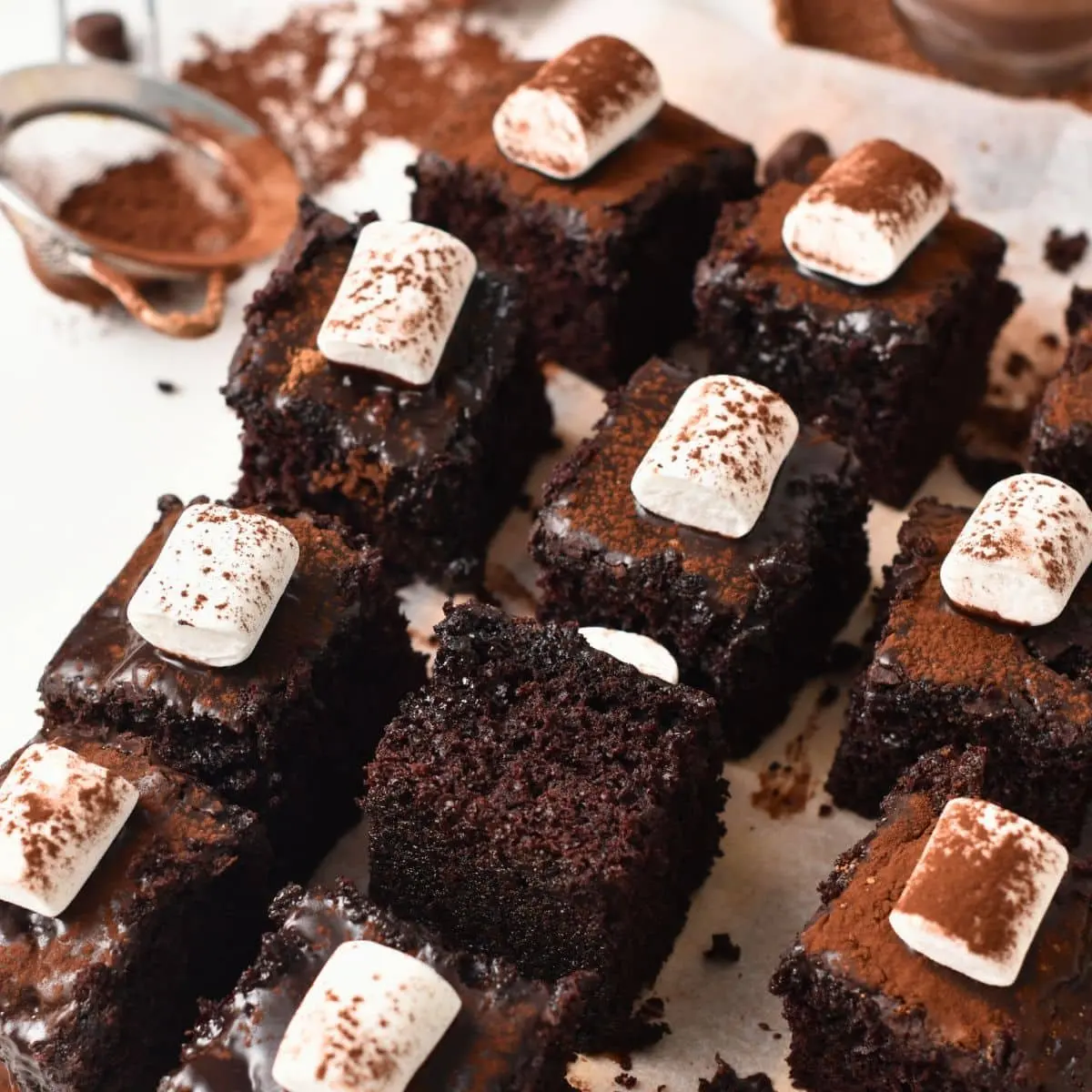 Hot Chocolate Cake (Egg-Free, Dairy-Free)