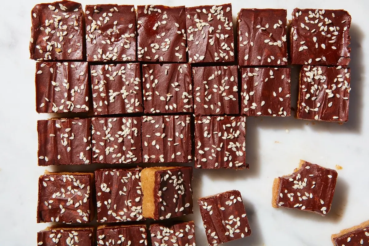 Tahini Chocolate Bars Recipe