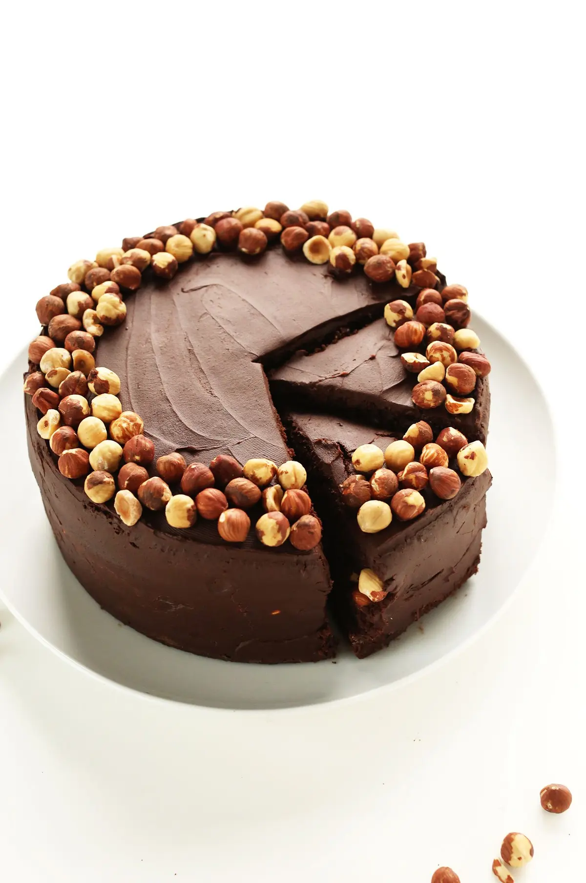 1-Bowl Chocolate Hazelnut Cake (Vegan + GF)