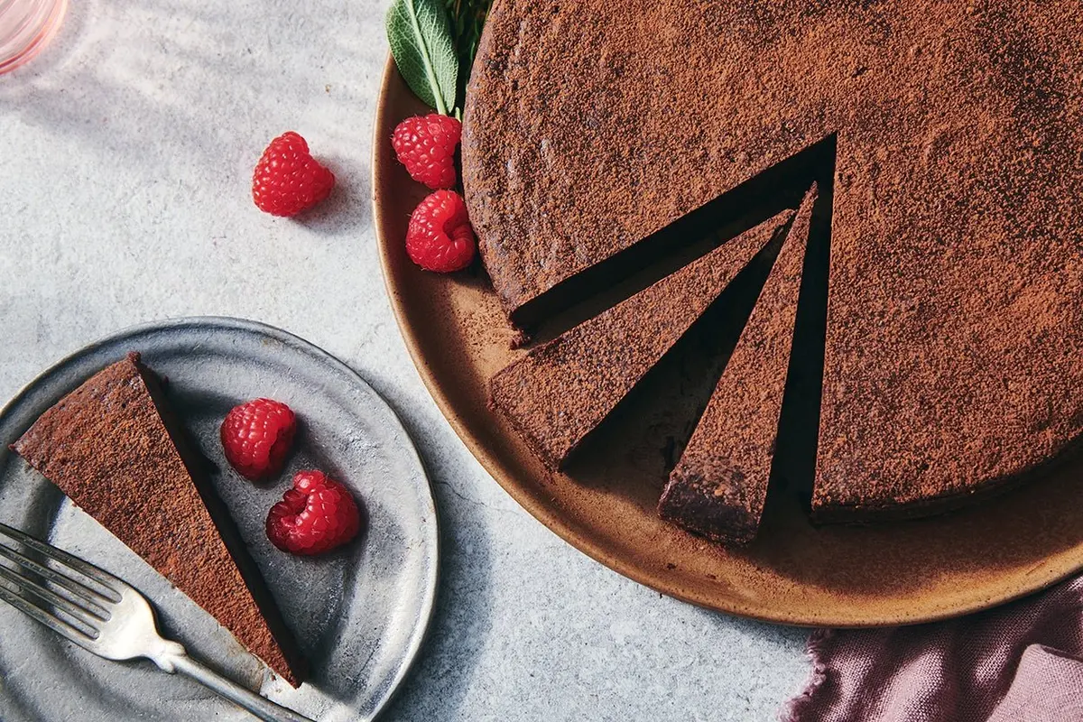 Flourless Chocolate Truffle Cake