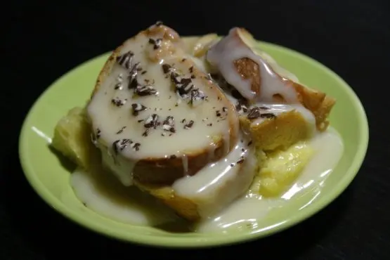 Don's White Chocolate Bread Pudding recipe