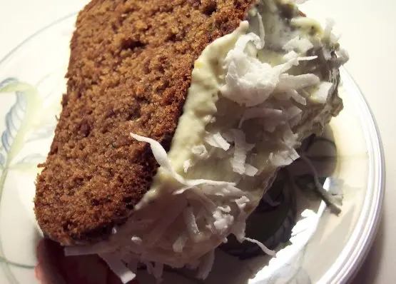 Chocolate Zucchini Cake With Pineapple Frosting and Coconut Recipe - Baking.Food.com