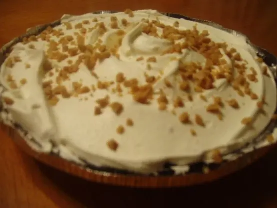 Chocolate-Toffee Cream Pie Recipe - Baking.Food.com