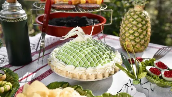 White Chocolate Grasshopper Pie recipe
