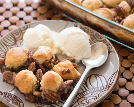 Chocolate Pecan Pie Cobbler recipe