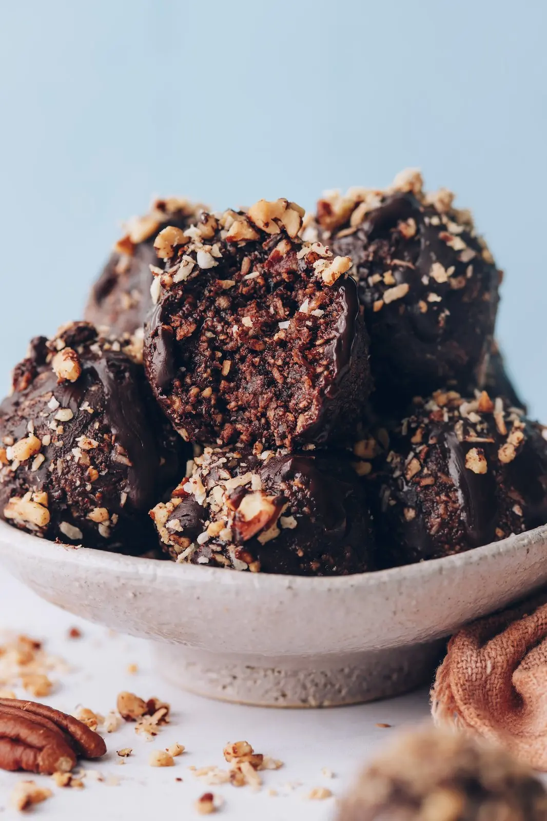 German Chocolate Cake Energy Bites
