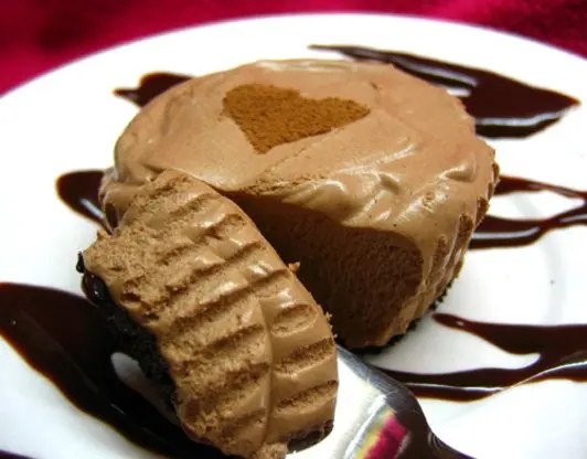 Nobake Chocolate Cheesecakes for Two
