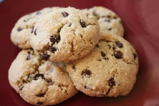 Flourless Chocolate Chip Almond Cookies