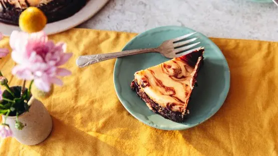 Brownie Caramel Cheesecake
