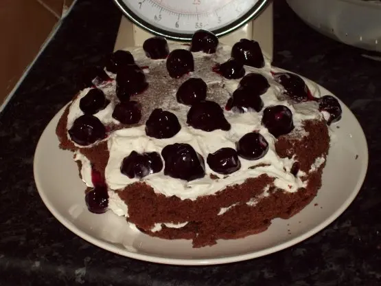 Easy Peasy Black Forest Cake