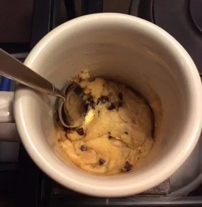 Chocolate Chip Mug Cookie