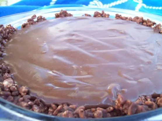 Chocolate Crispy Pie