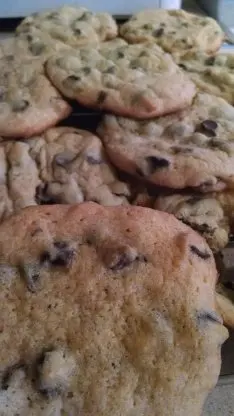 Sour Cream Chocolate Chip Cookies