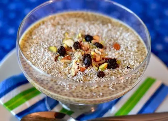 Vegan Chia Kheer (Indian Pudding Dessert) Recipe