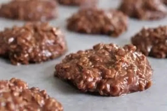 Coconut-Almond Chocolate No-Bake Cookies Recipe