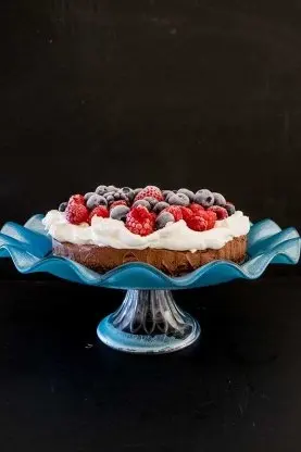 Grain Free Vegan No Bake Silk Chocolate Cake Recipe